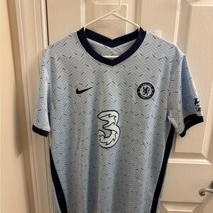 Nike Light Blue Chelsea FC Jersey